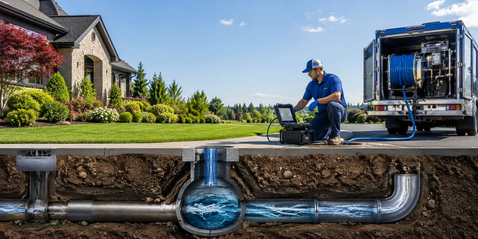 Drainage restoration information for South Bend, TX